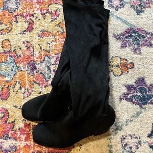 Knee high boots
